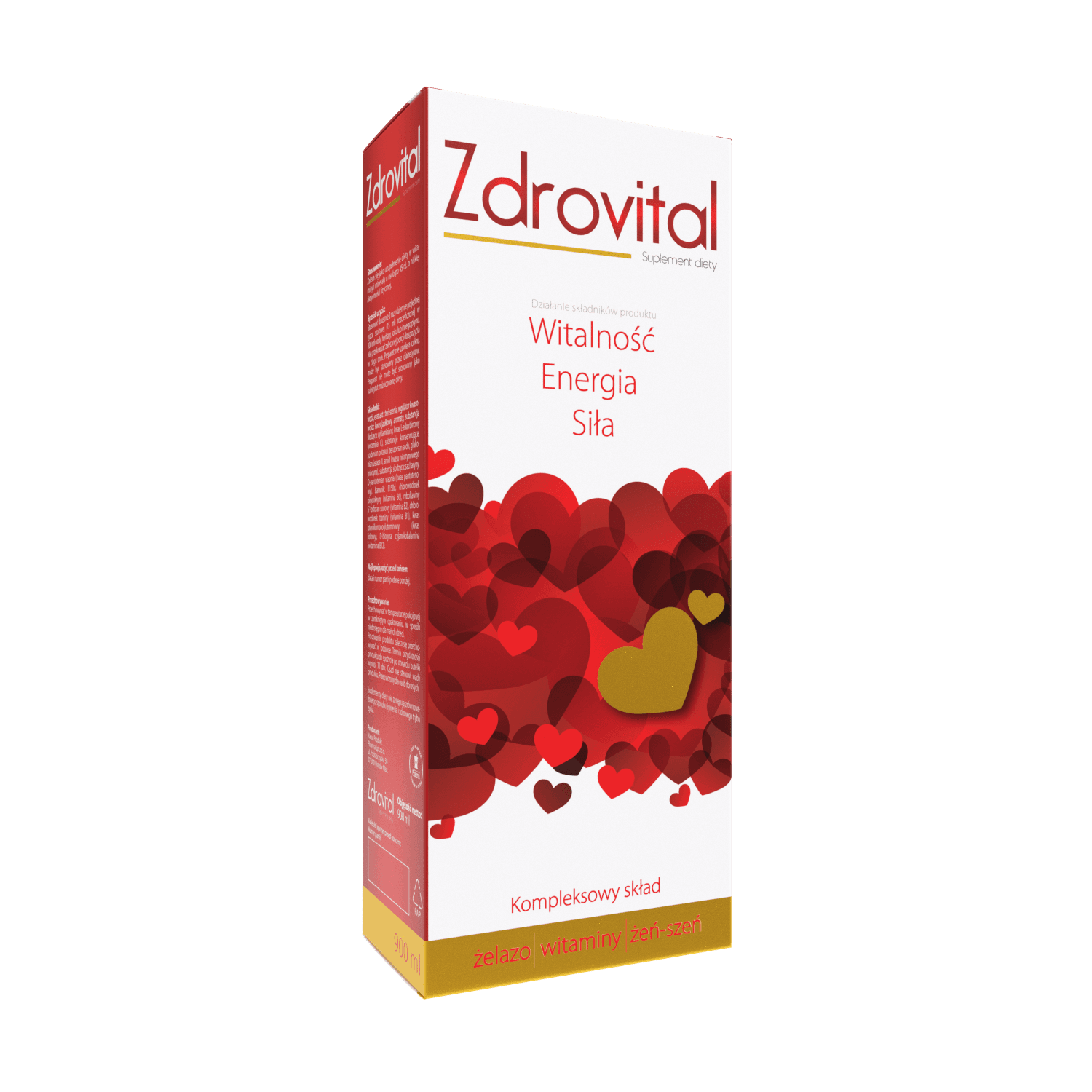 Zdrovital płyn doustny 900 ml