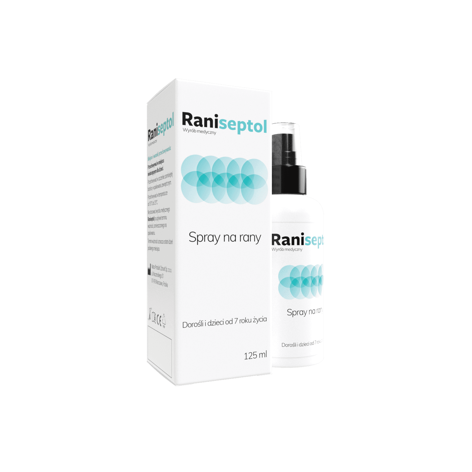Raniseptol Spray na rany 125 ml