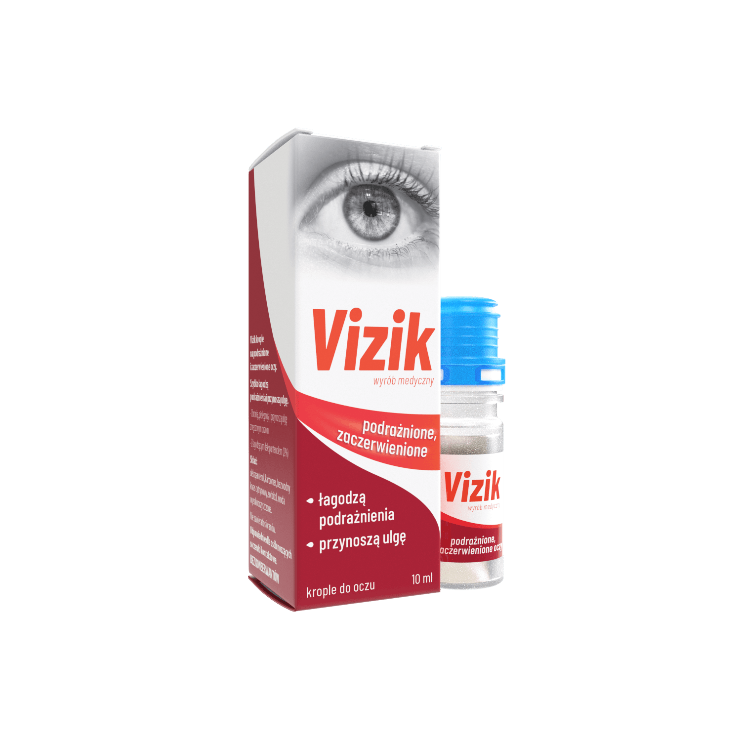 Vizik krople do podrażnionych oczu 10 ml