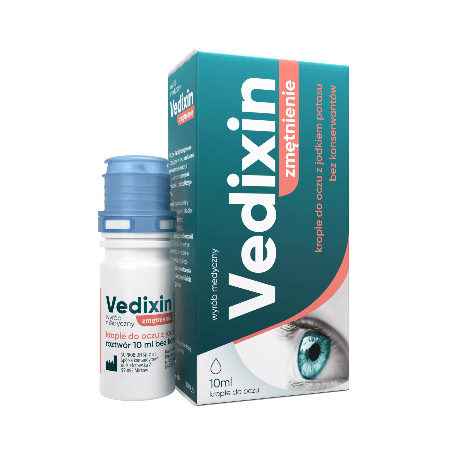 Vedixin Zmętnienie krople do oczu 10 ml