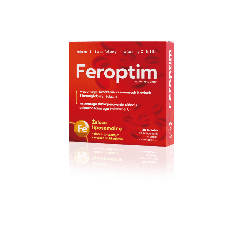 Feroptim 30 tabletek do rozgryzienia