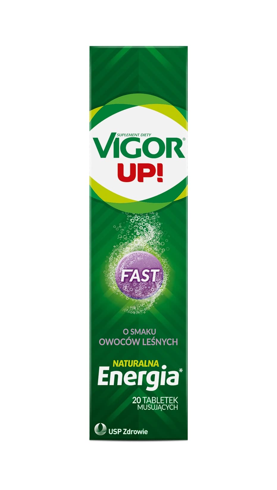 Vigor Up! Energia o smaku owoców leśnych 30 tabletek musujących