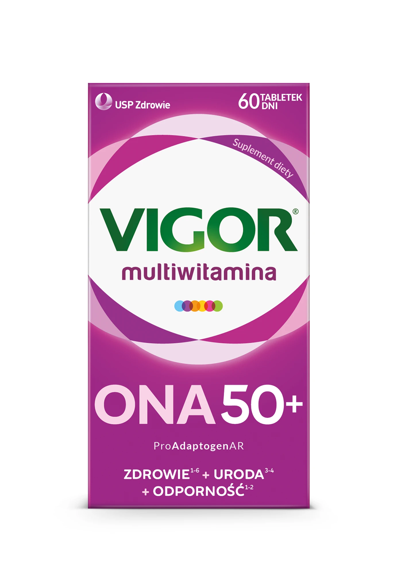 Vigor Multiwitamina Ona 50+ 60 tabletek