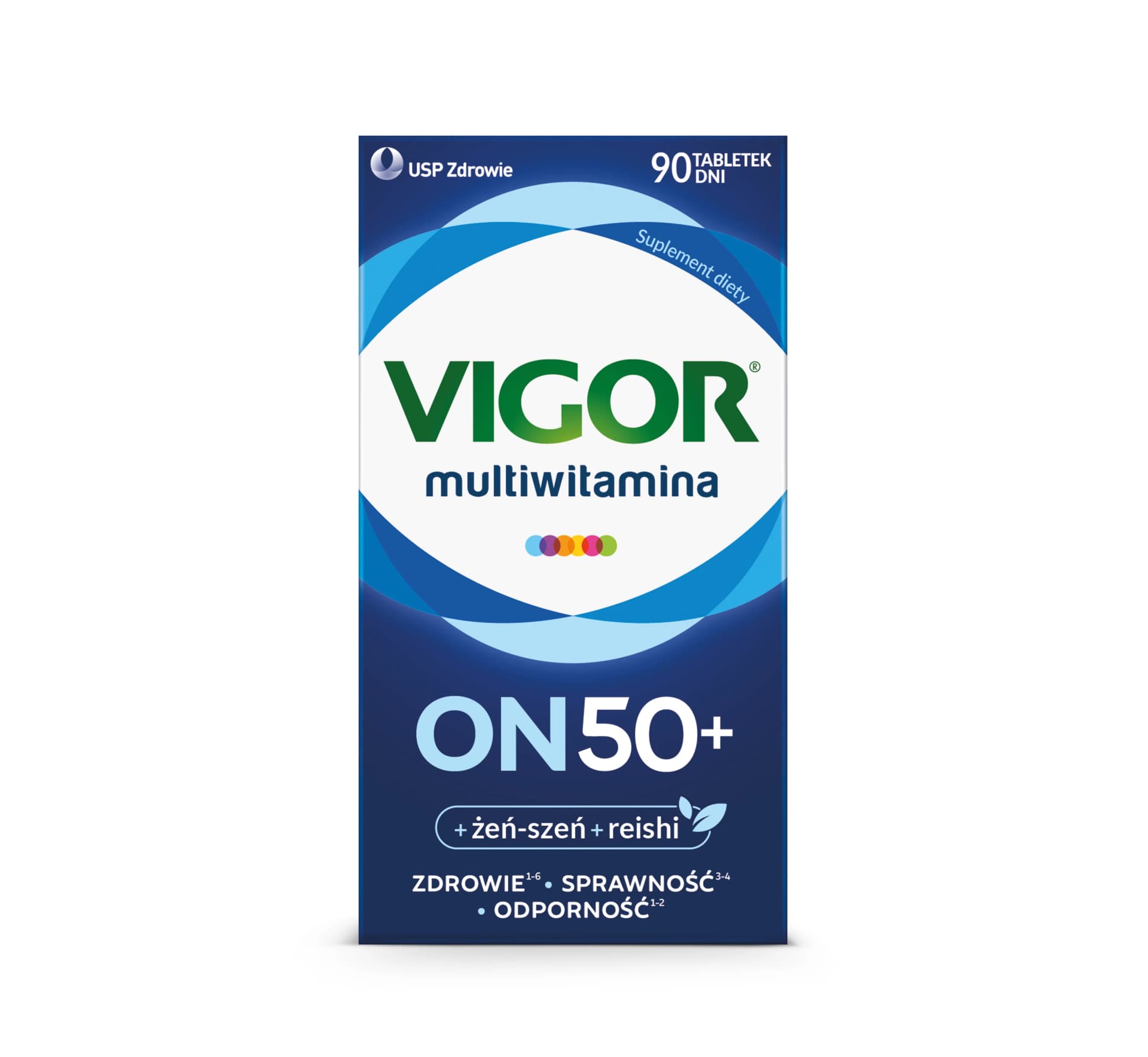 Vigor Multiwitamina On 50+ 90 tabletek