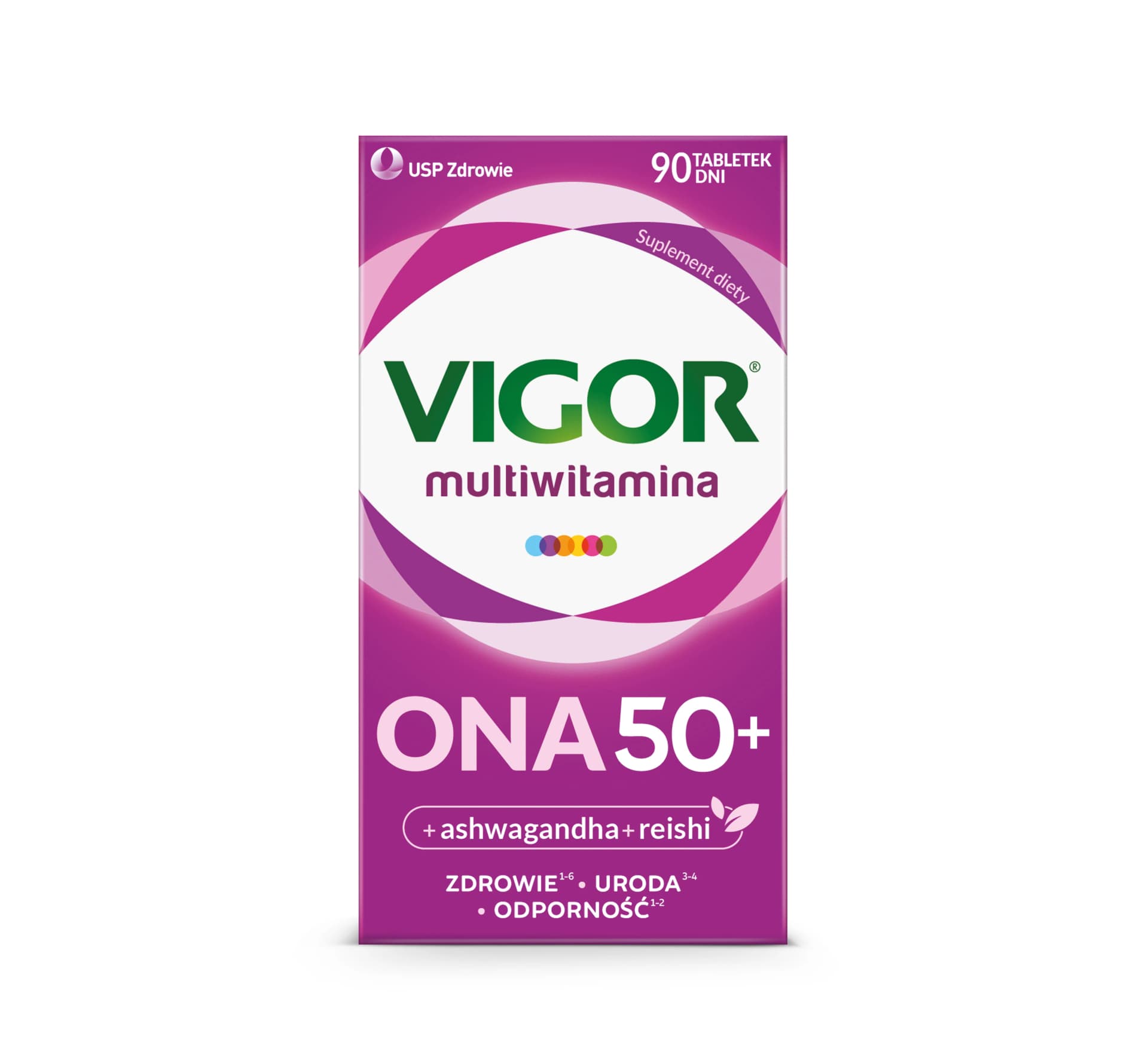 Vigor Multiwitamina Ona 50+ 90 tabletek