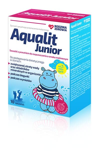 Rodzina Zdrowia Aqualit Junior 10 saszetek