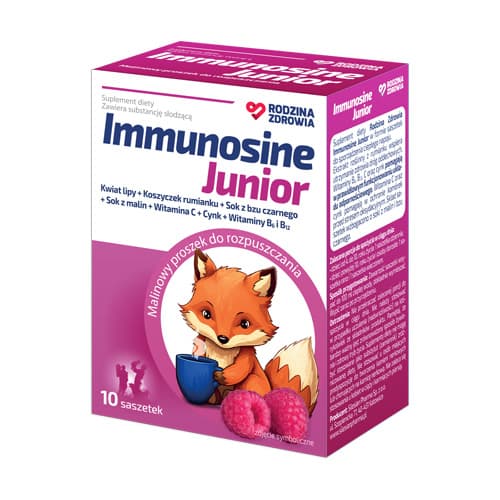 Rodzina Zdrowia Immunosine Junior 10 saszetek