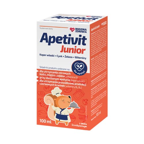 Rodzina Zdrowia Apetivit Junior płyn 100 ml