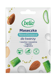 Belio maseczka do twarzy nawilżająca 10 ml