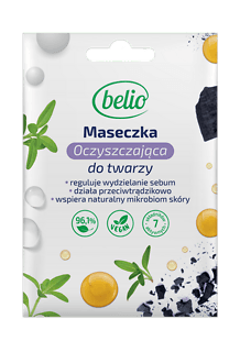 Belio maseczka do twarzy oczyszczająca 10 ml