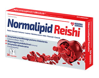 Rodzina Zdrowia Normalipid Reishi 30 kapsułek