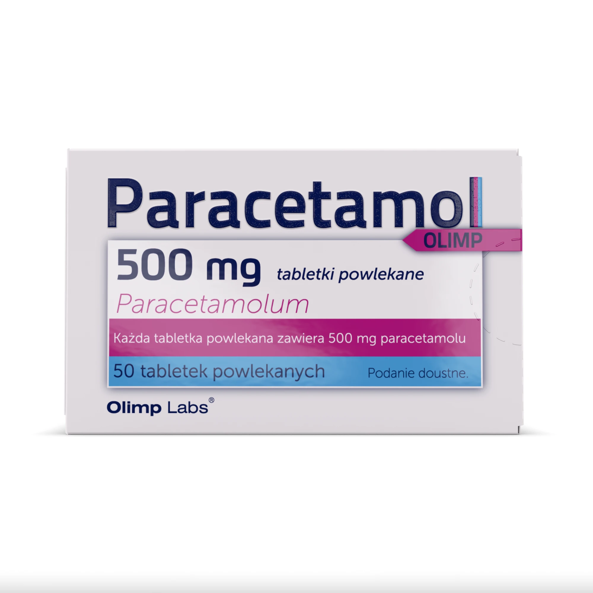 Paracetamol Olimp 500mg 50 tabletek
