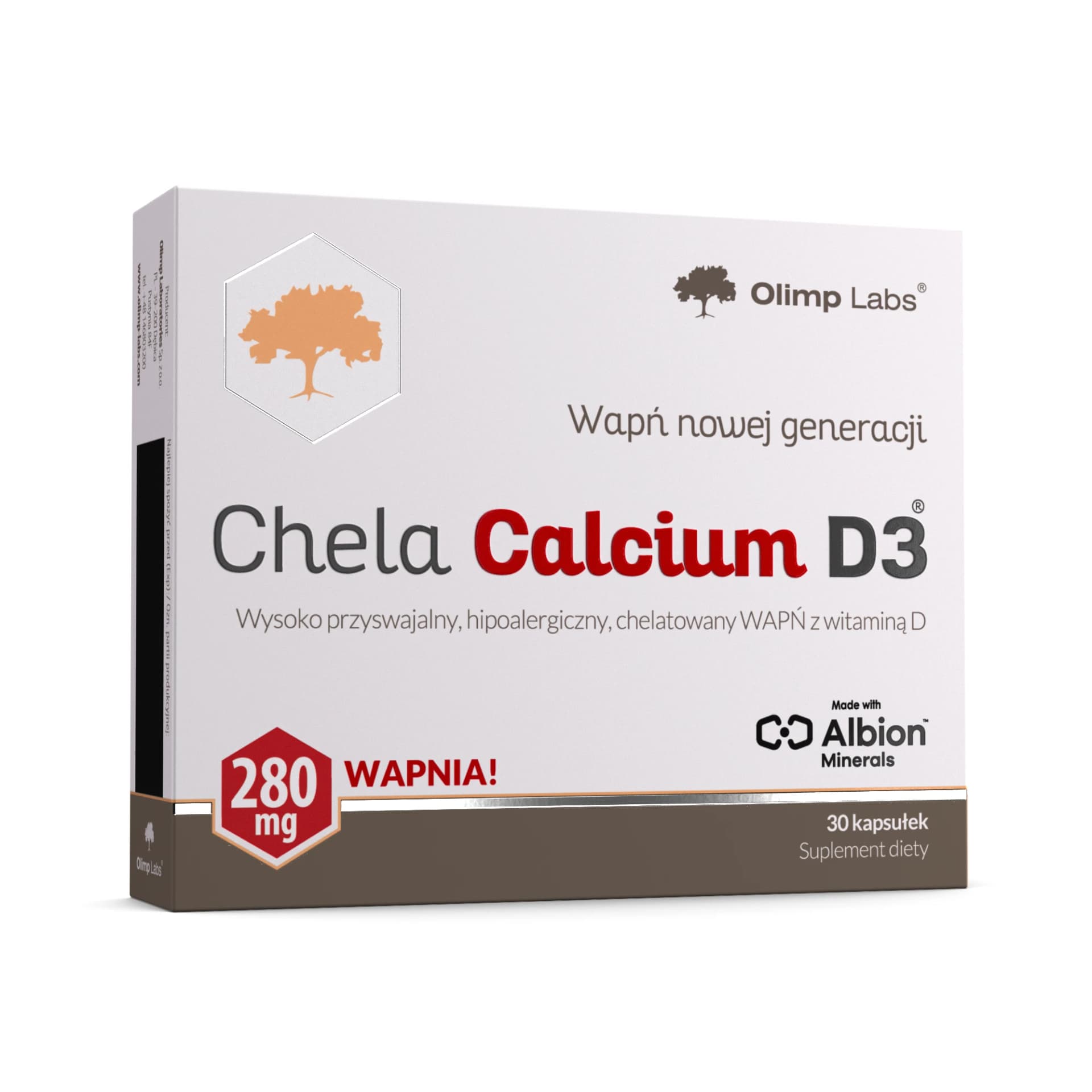 Olimp Chela-Calcium D3 30 kapsułek