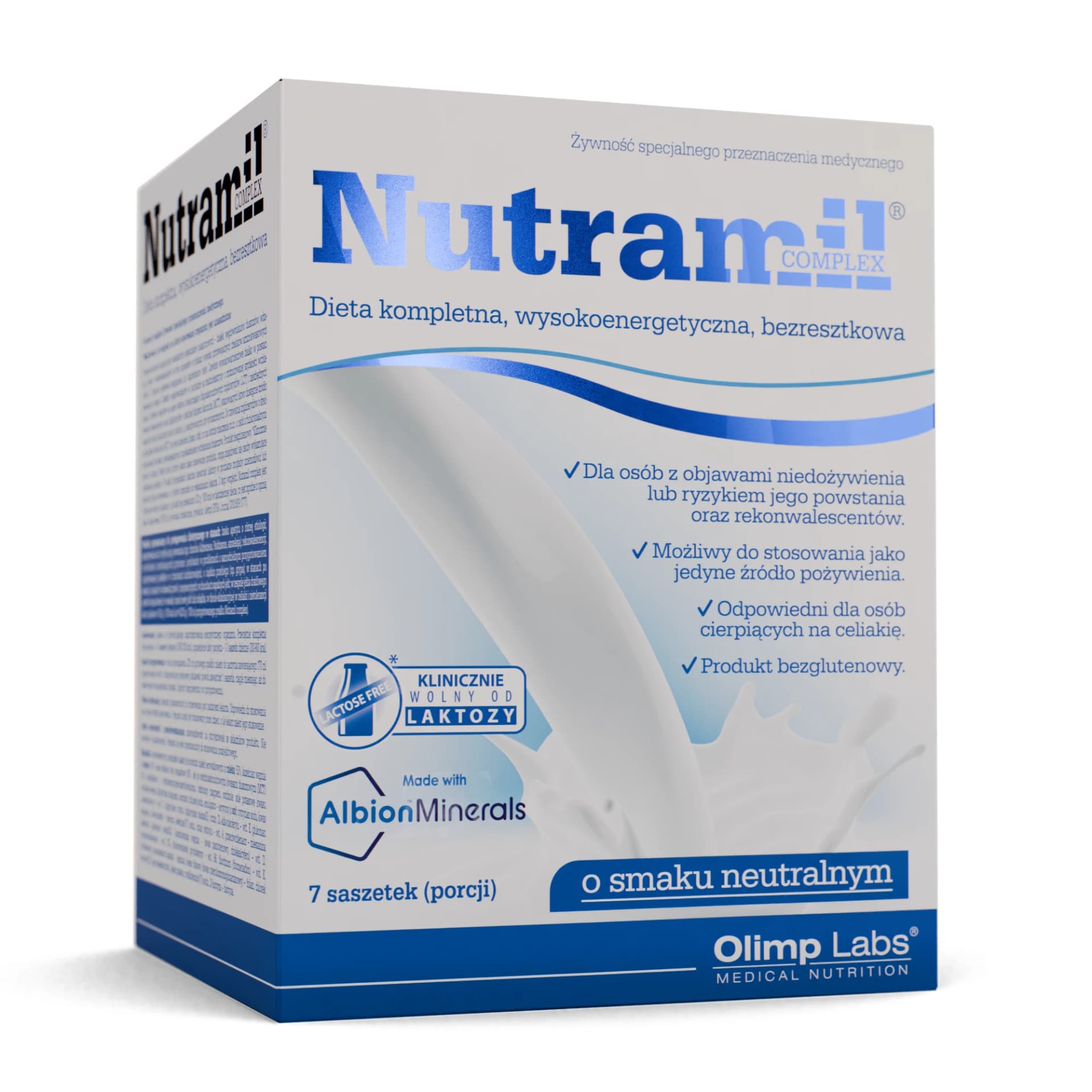 Olimp Nutramil Complex o smaku neutralnym 7 saszetek