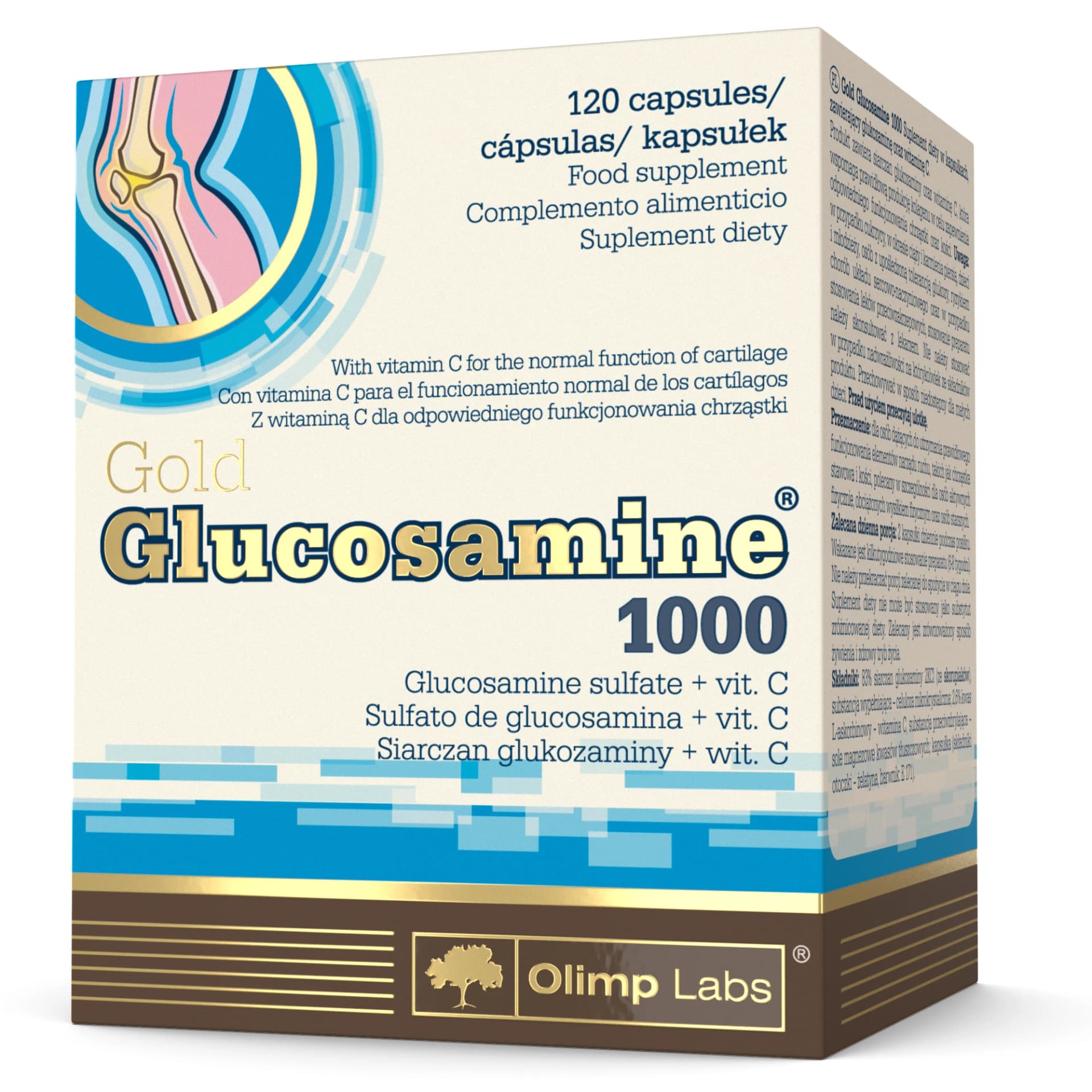 Olimp Gold Glucosamine 1000 120 kapsułek