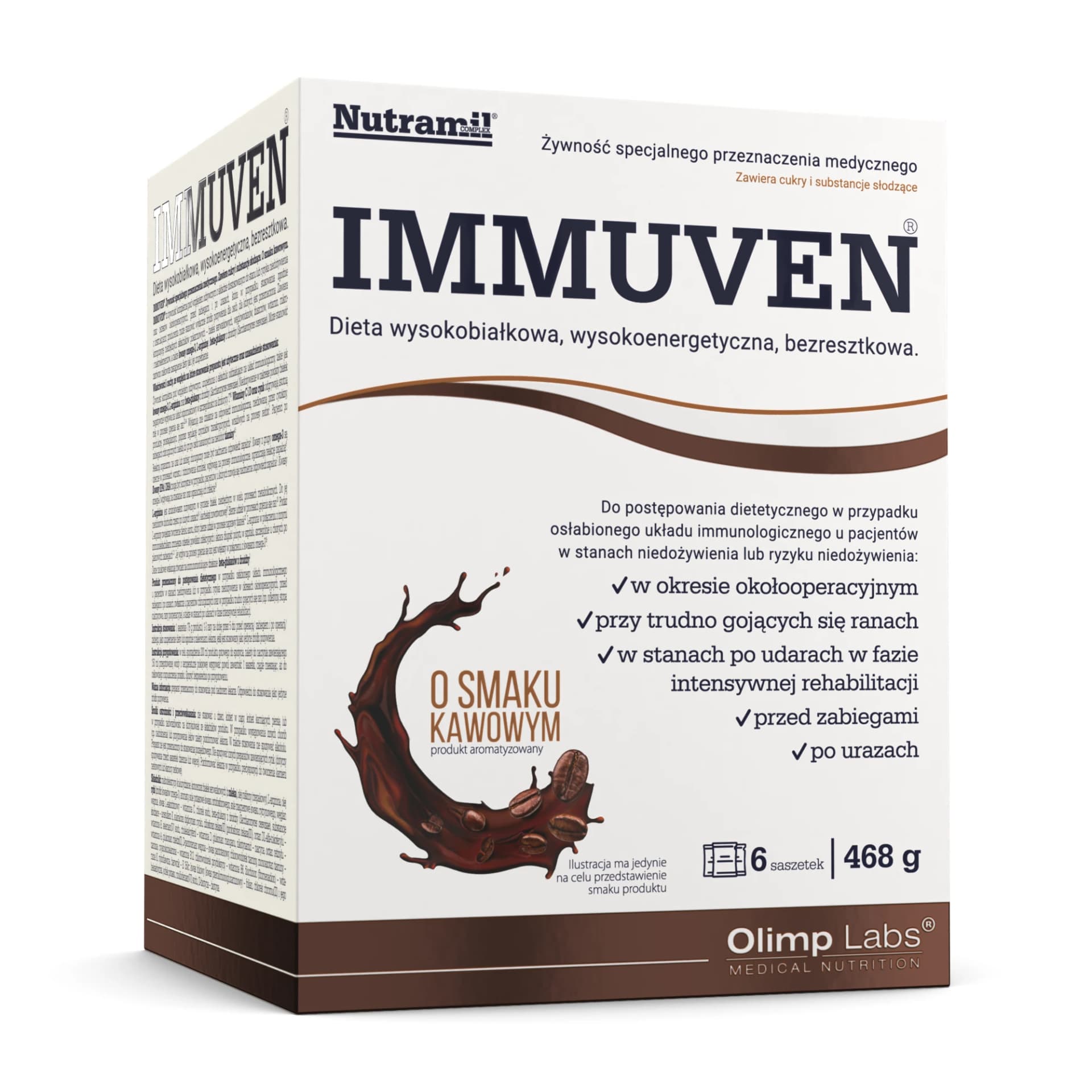 Olimp Immuven o smaku kawowym 6 saszetek