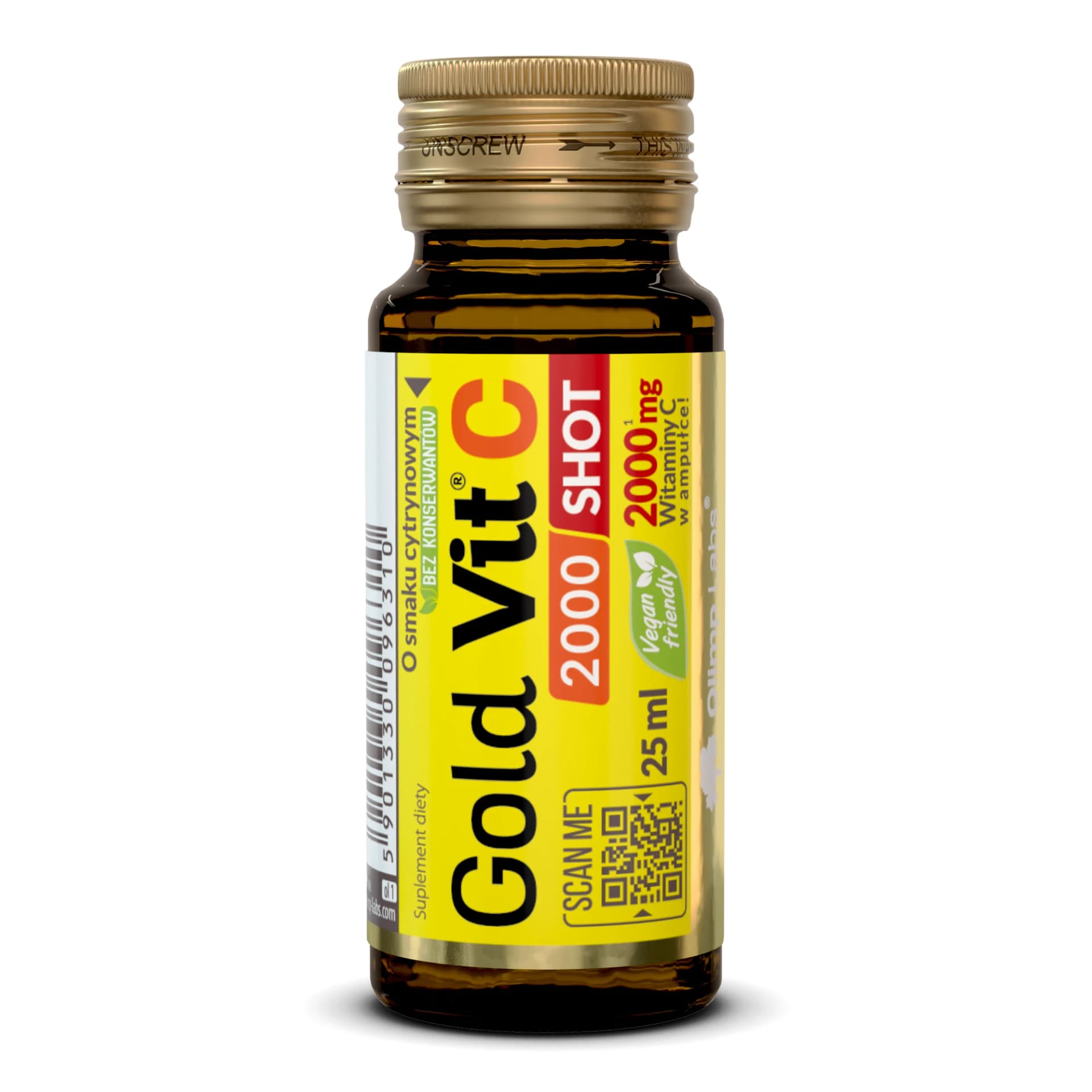 Olimp Gold-Vit C 2000 shot cytryna 25ml