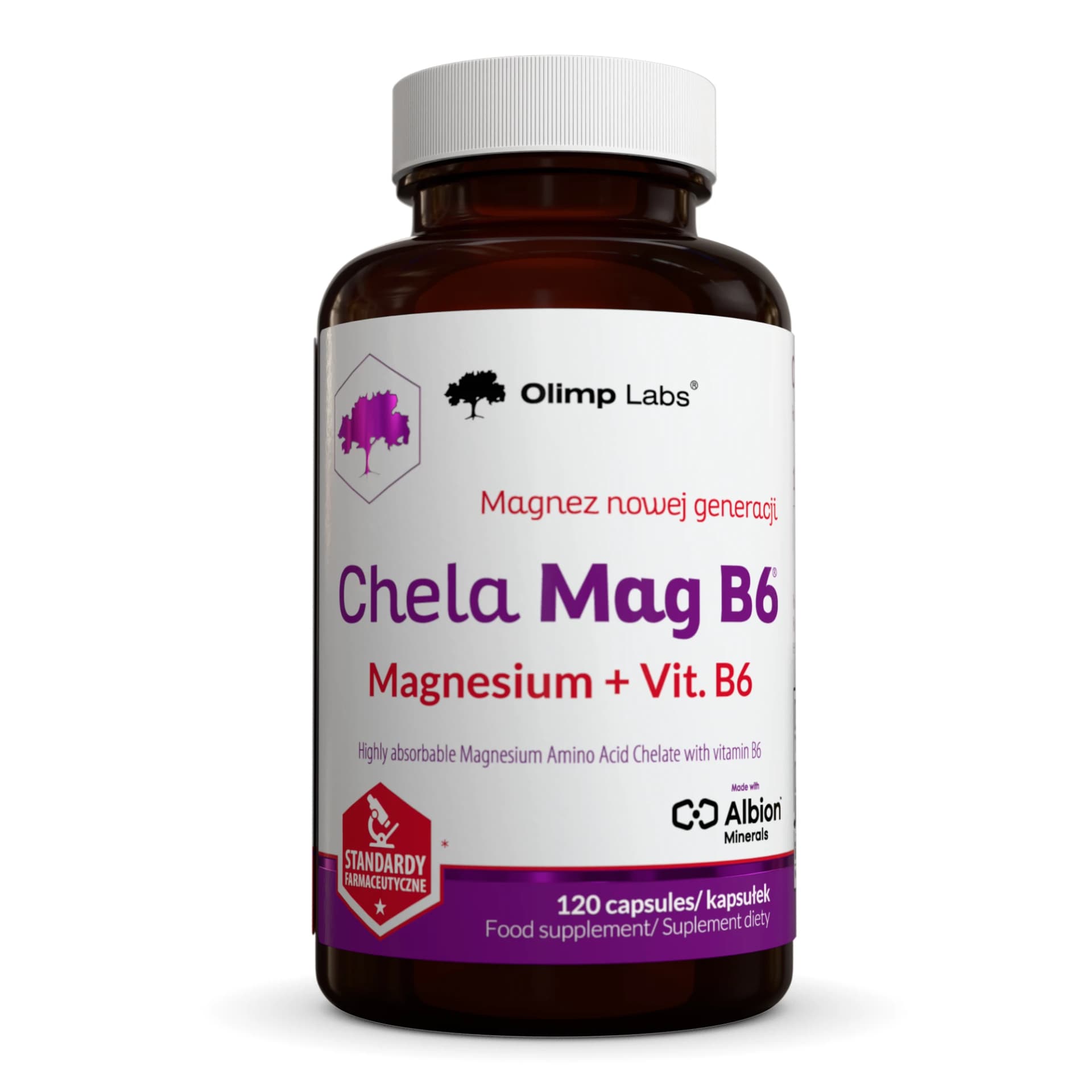 Olimp Chela Mag B6 120 kapsułek