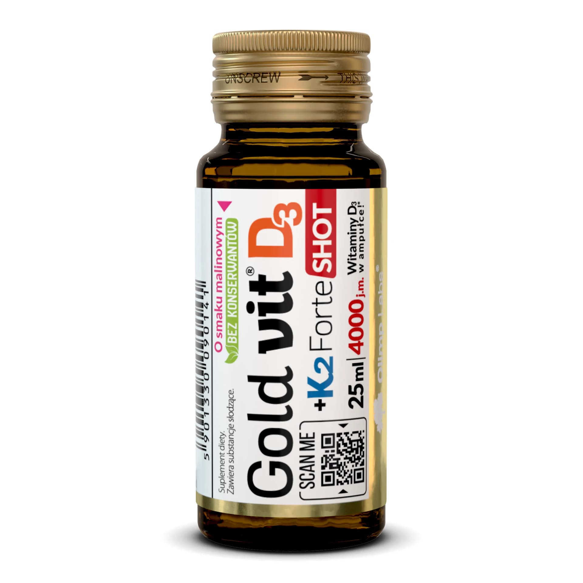 Olimp Gold-Vit D3 + K2 Forte shot 25 ml