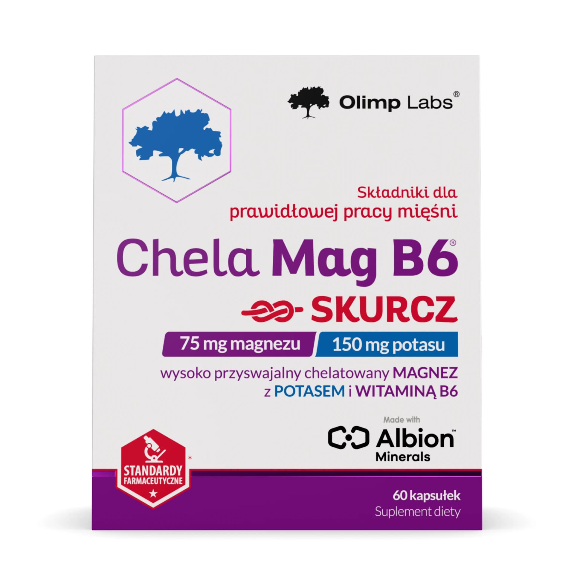 Olimp Chela-Mag B6 Skurcz 60 kapsułek