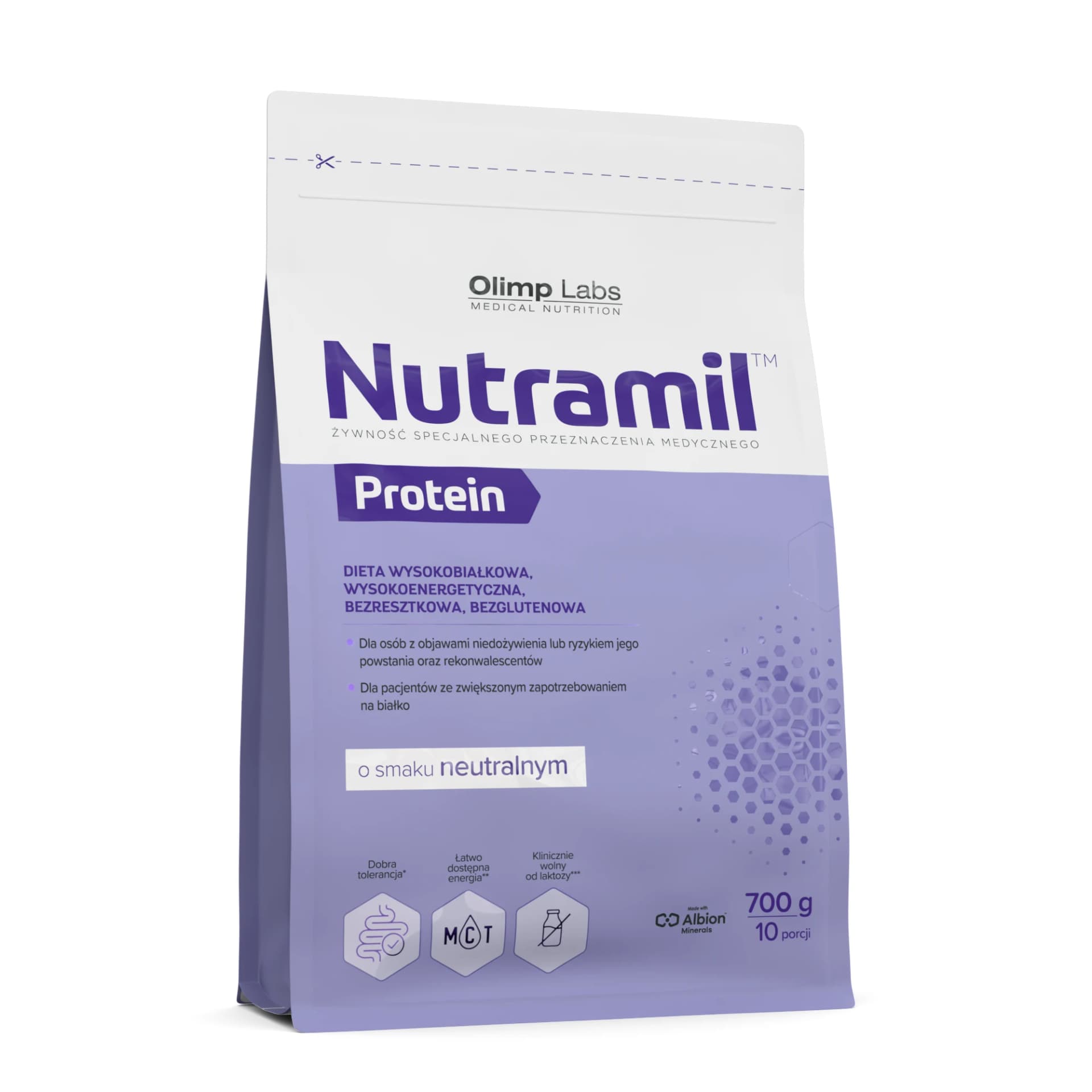 Olimp Nutramil Complex Protein o smaku neutralnym 700 g