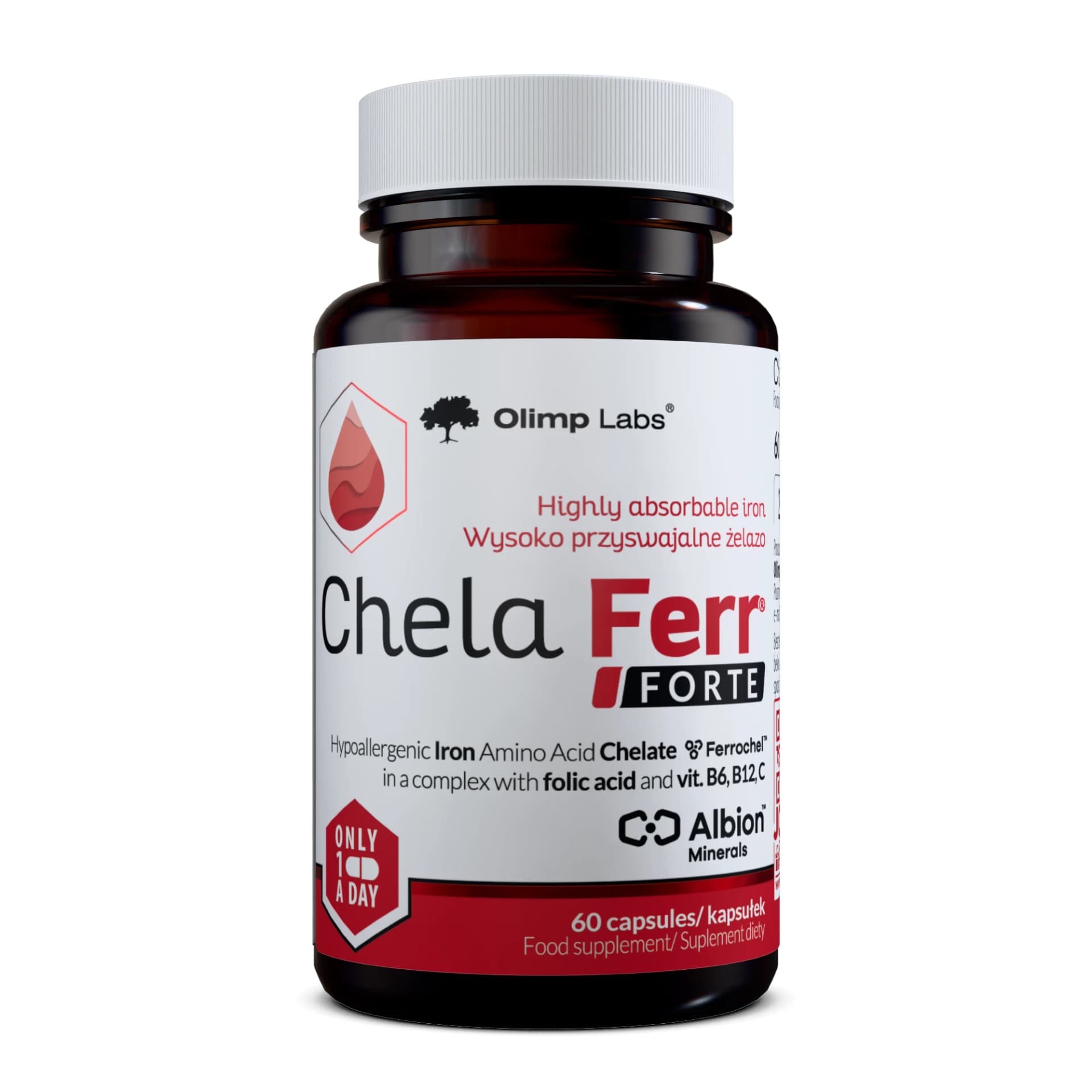 Olimp Chela-Ferr Forte 60 kapsułek