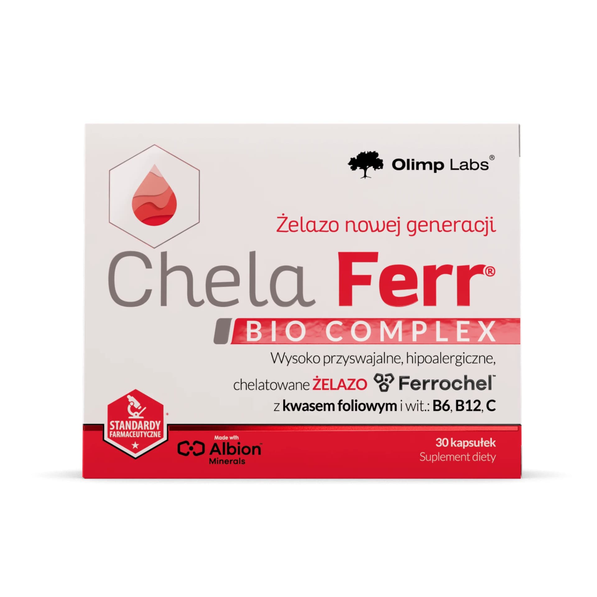 Olimp Chela-Ferr bio-complex 30 kapsułek