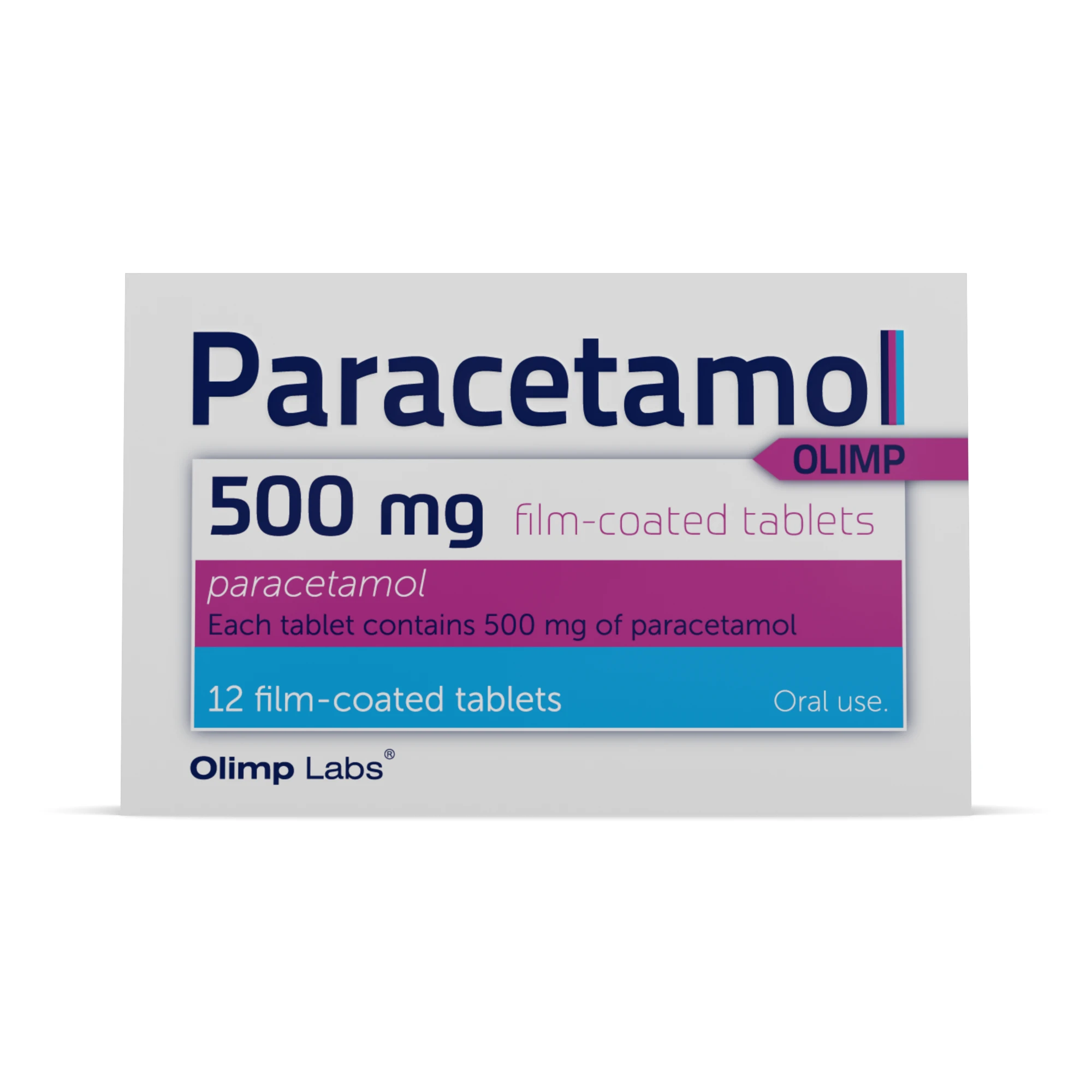 Paracetamol Olimp 500mg 12 tabletek