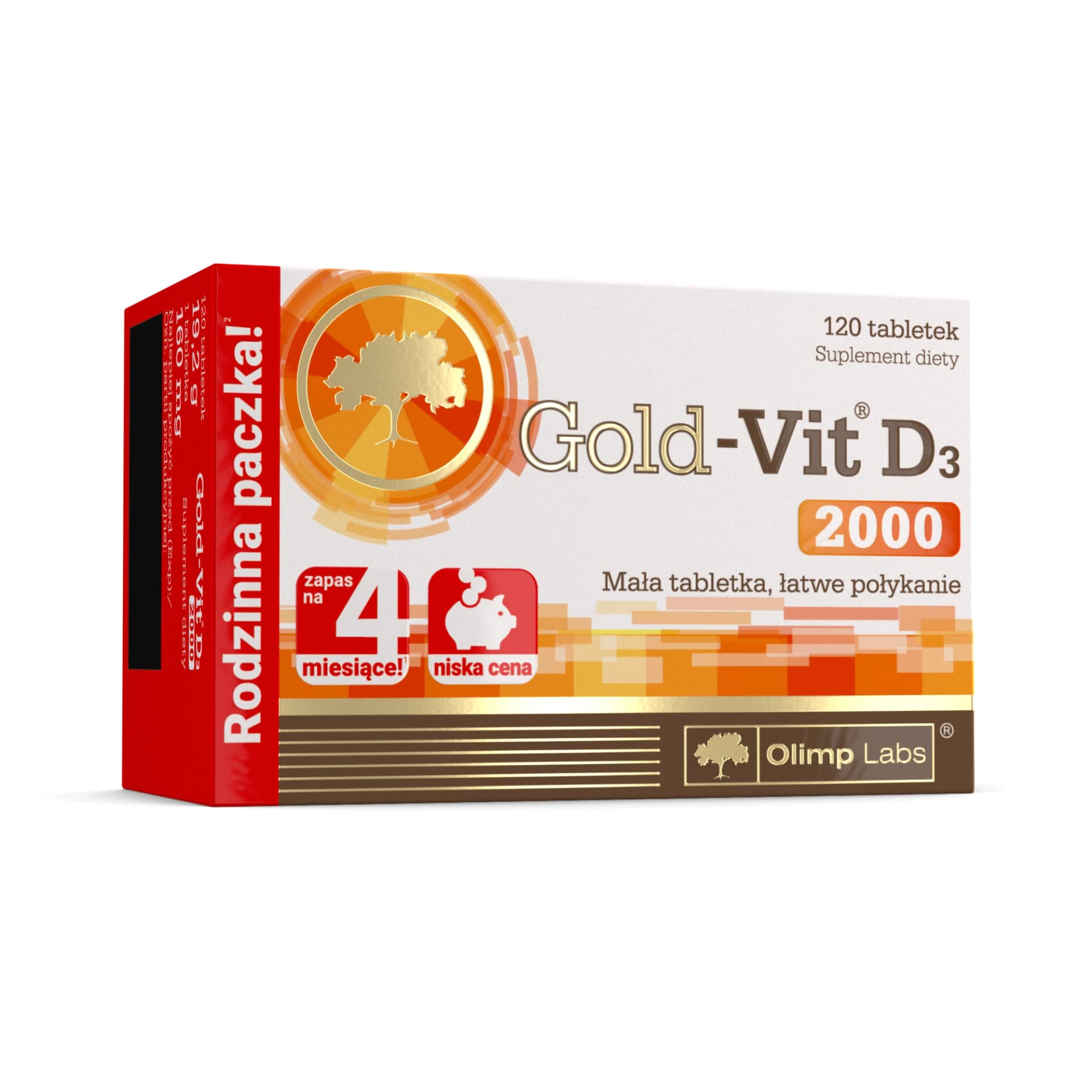 Olimp Gold-Vit D3 2000 120 tabletek