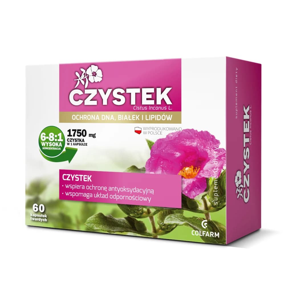 Czystek Colfarm 60 kapsułek