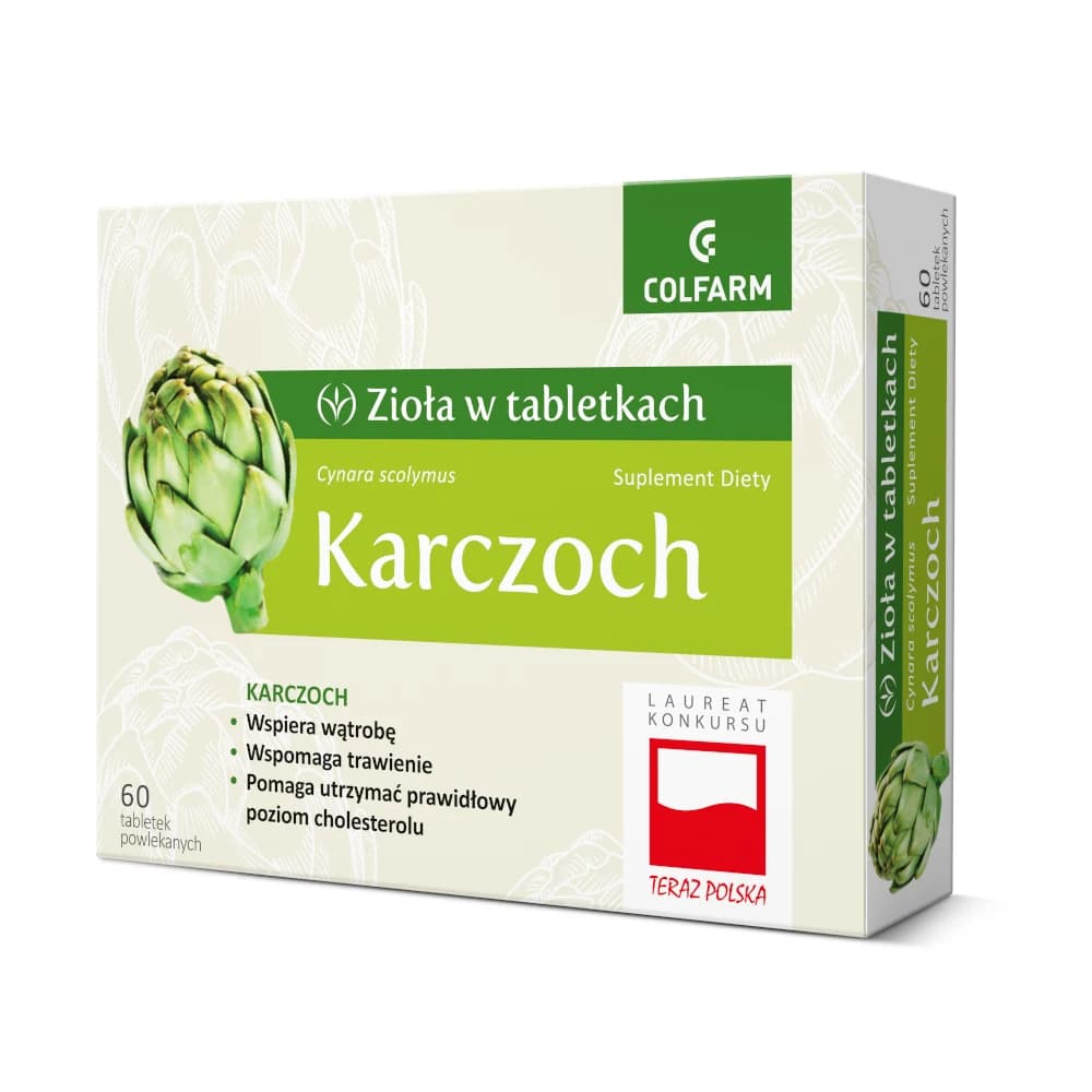 Karczoch 60 tabletek