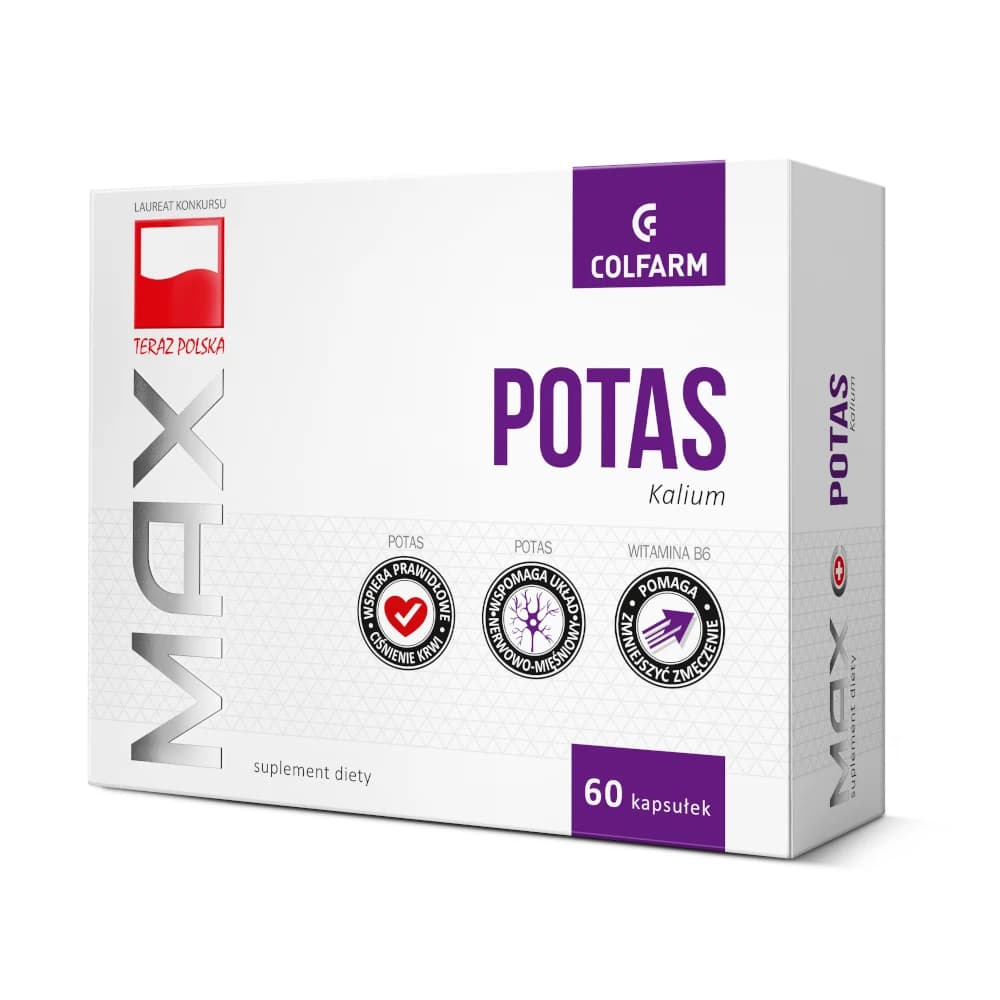 Max potas Colfarm 60 kapsułek