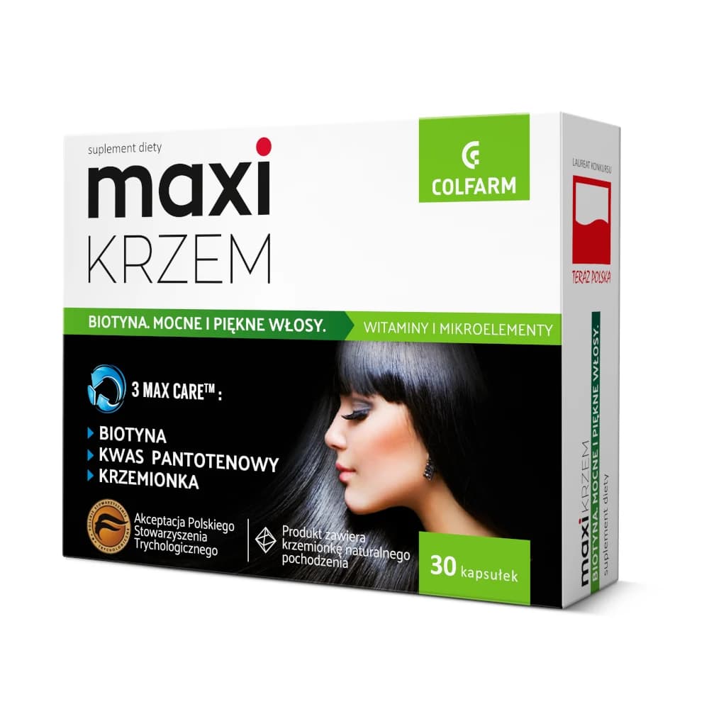 Maxi krzem Colfarm 30 kapsułek