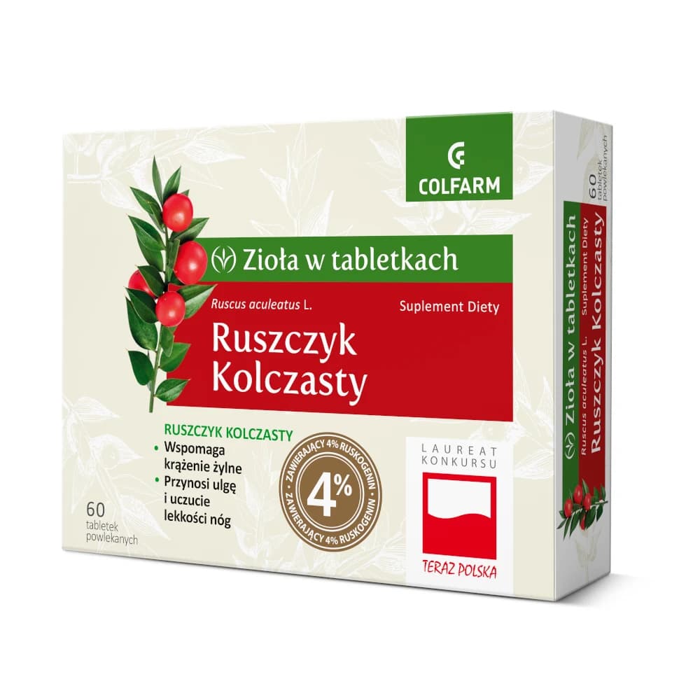 Ruszczyk Kolczasty 60 tabletek powlekanych