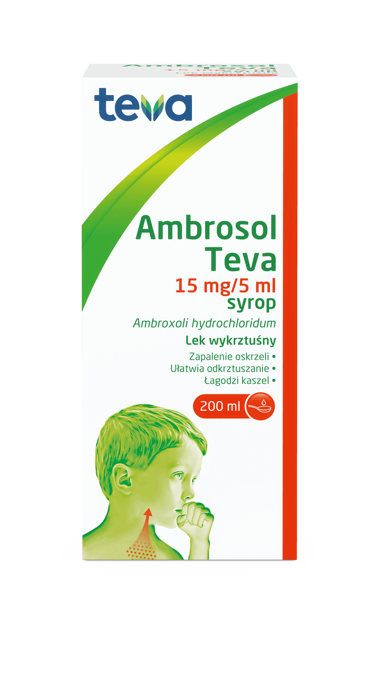 Ambrosol Teva syrop 15 mg/5 ml 200 ml