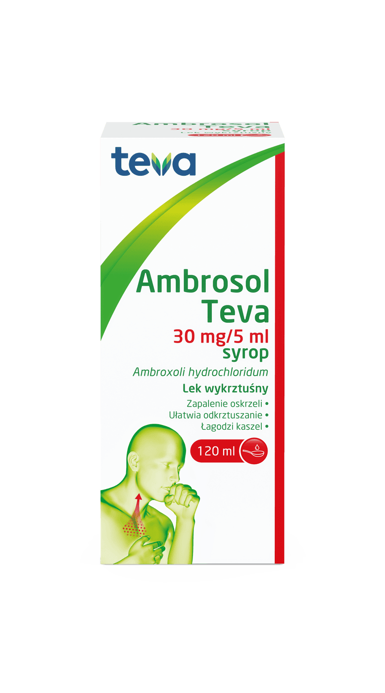 Ambrosol Teva syrop 30 mg/5 ml 120 ml