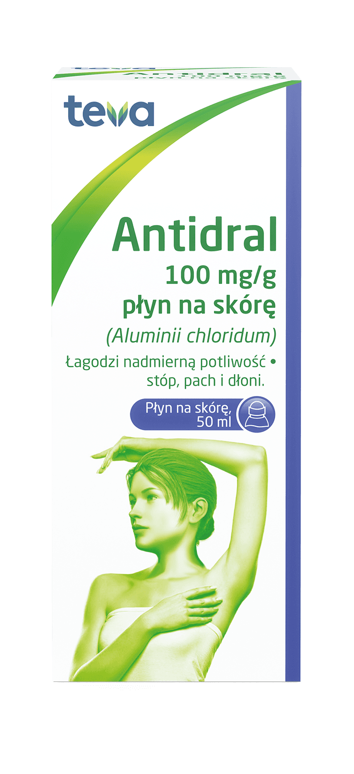 Antidral płyn na skórę 100 mg/g 50 ml