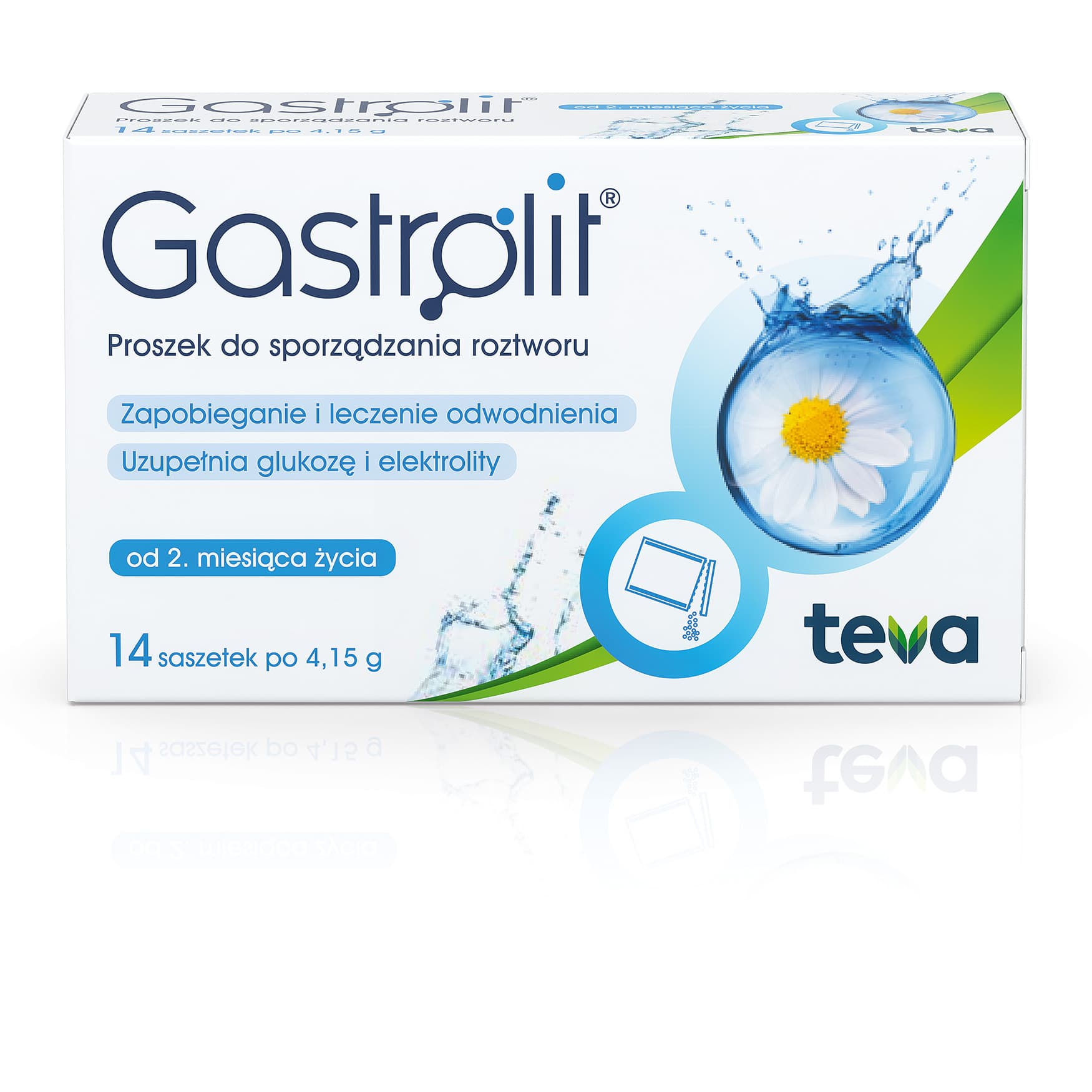 Gastrolit proszek do sporządzania roztworu 14 saszetek