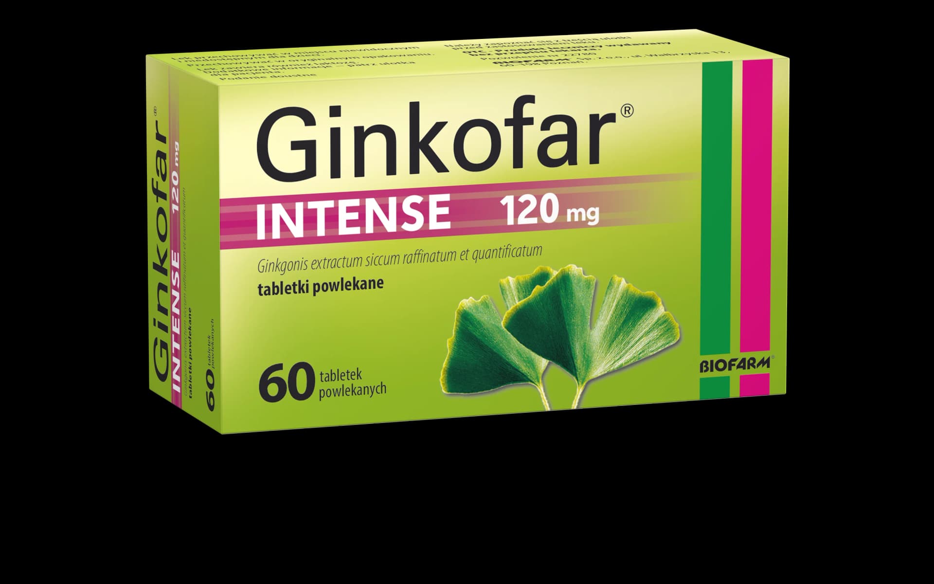 Ginkofar Intense 120 mg 60 tabletek