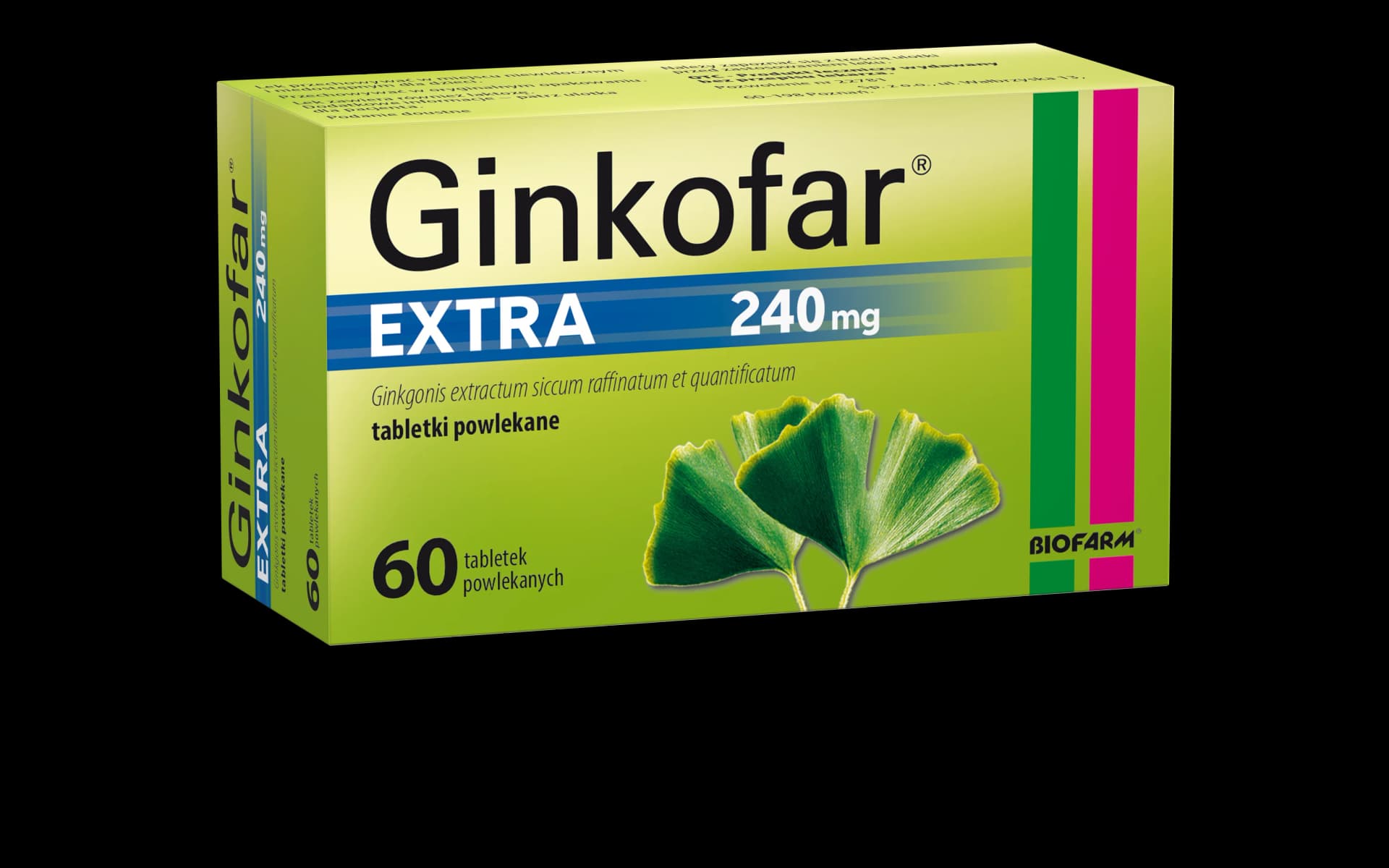 Ginkofar Extra 240 mg 60 tabletek