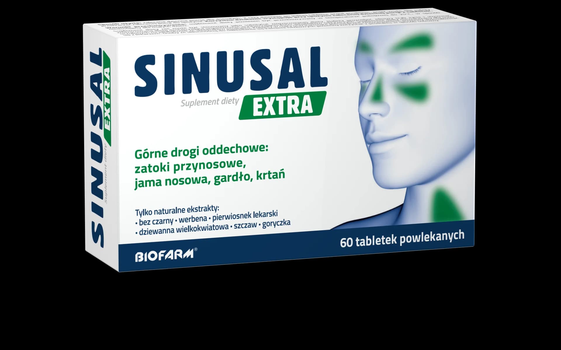 Sinusal Extra 60 tabletek