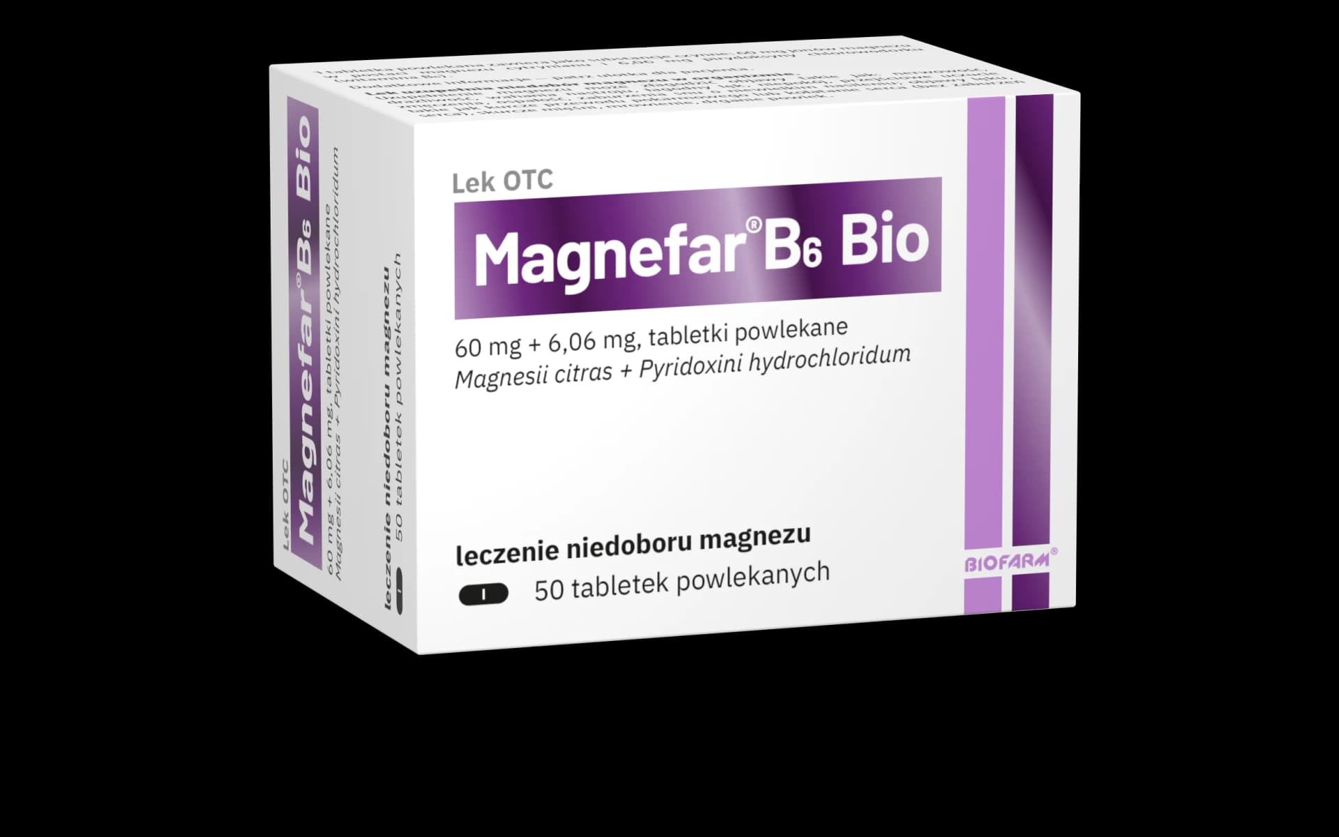 Magnefar B6 Bio 50 tabletek