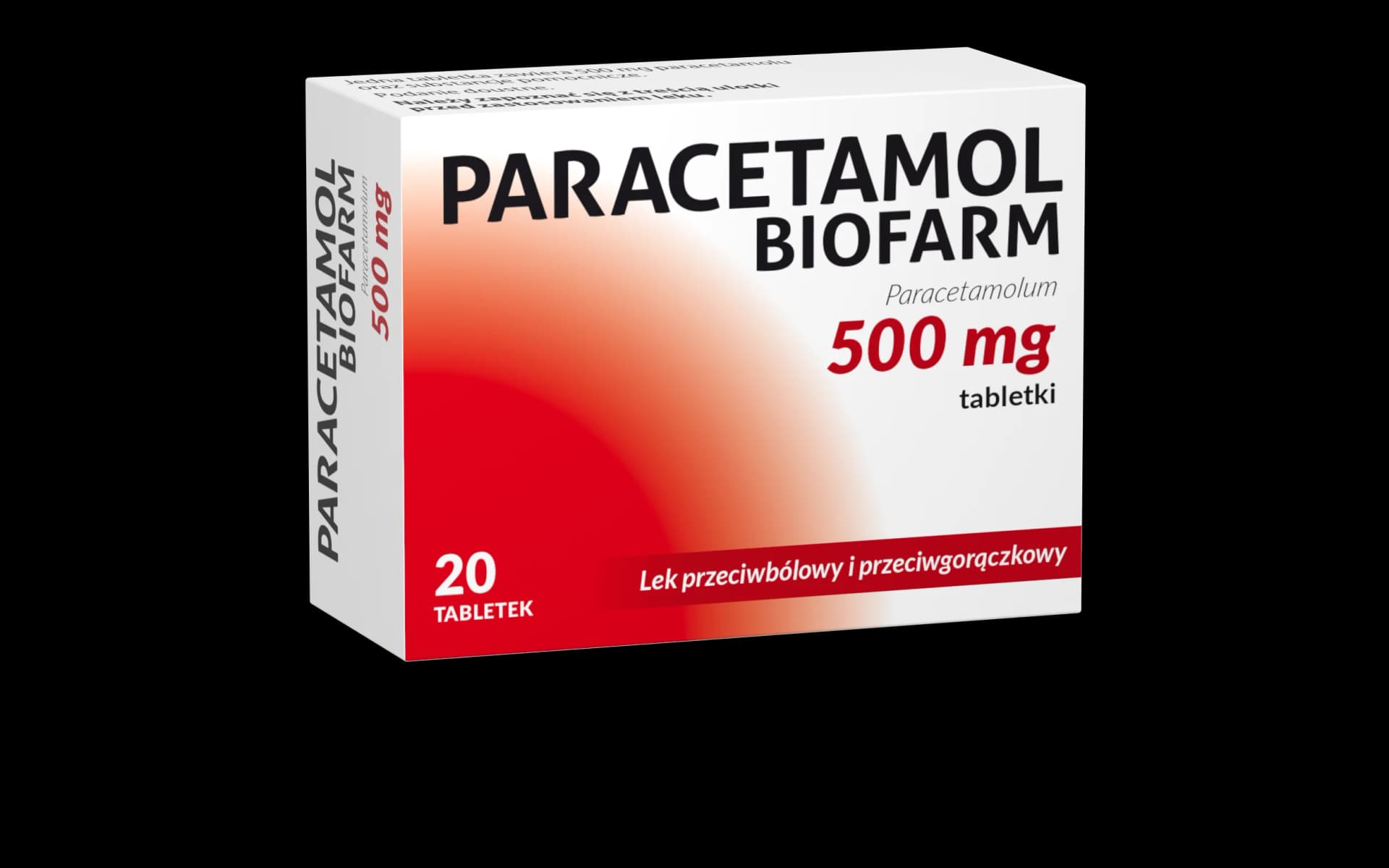 Paracetamol Biofarm 500 mg 50 tabletek