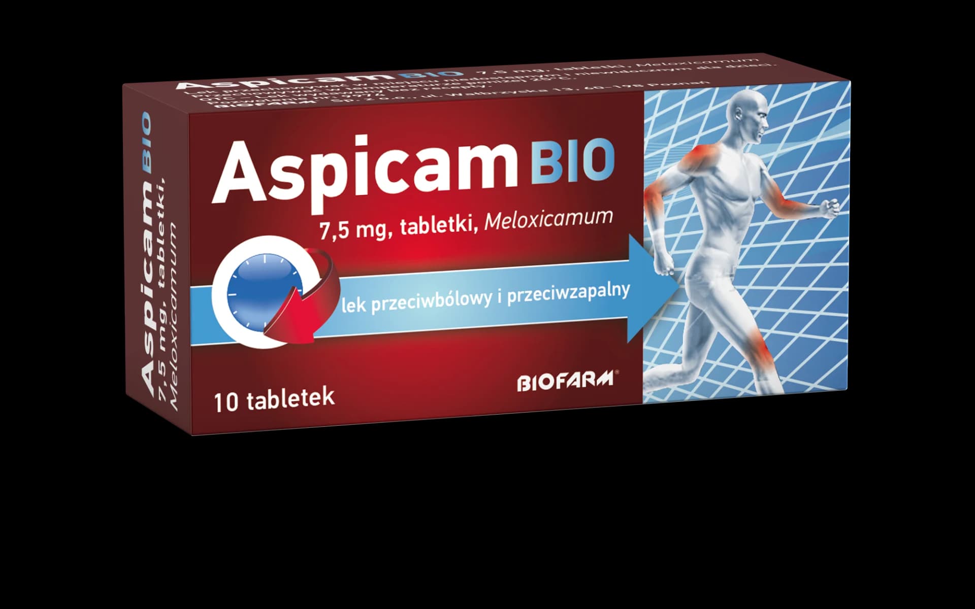 Aspicam Bio 7,5 mg 10 tabletek