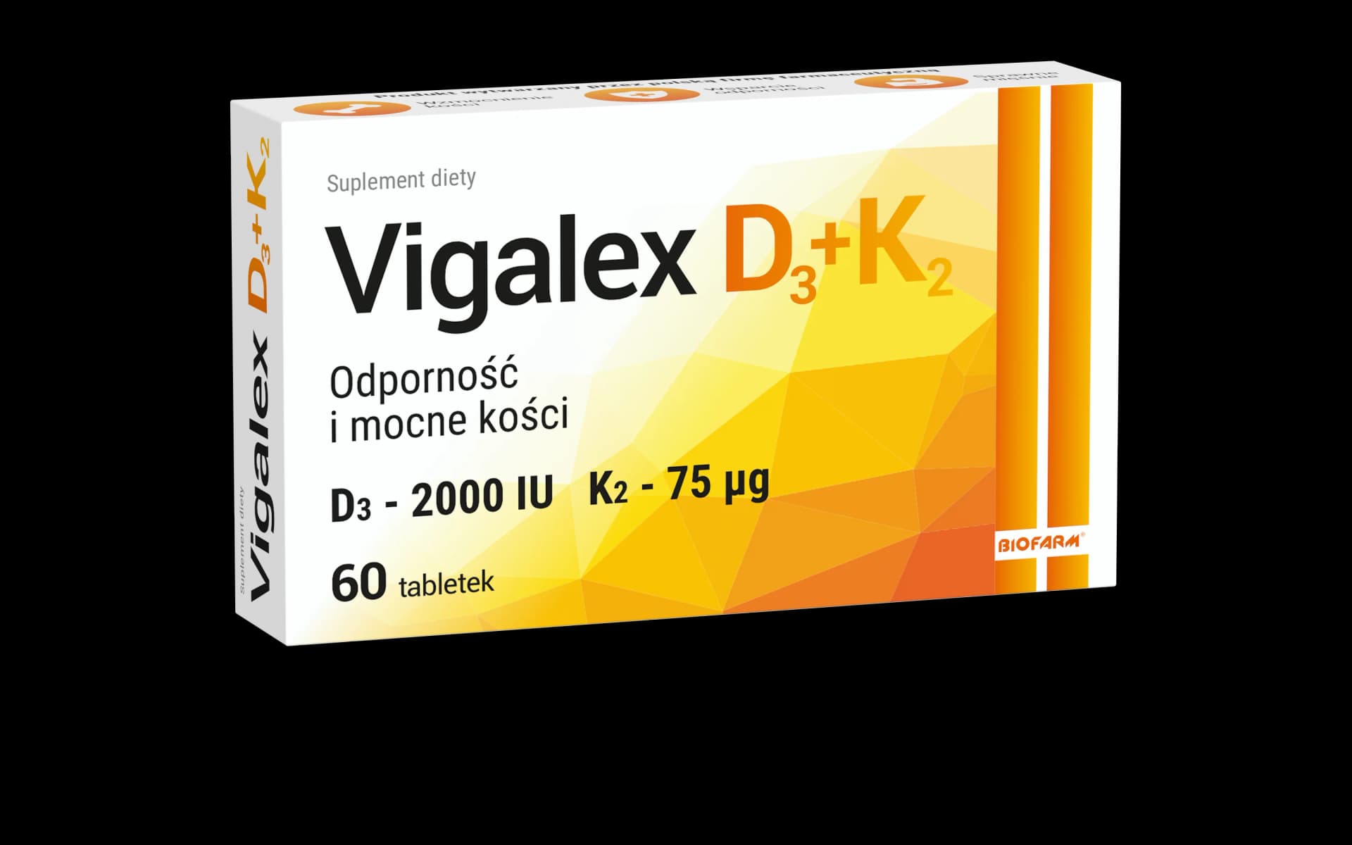 Vigalex D3 + K2 MK-7 60 tabletek