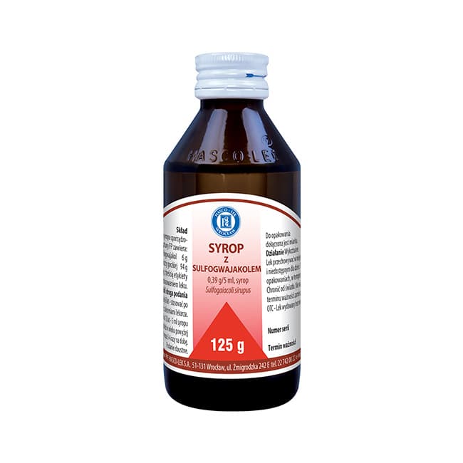 Syrop z sulfogwajakolem 125 g