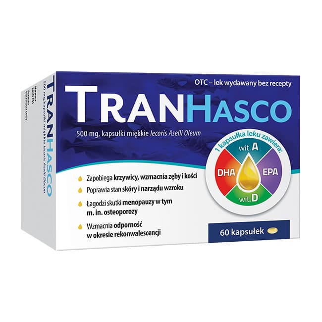 Tran Hasco 60 kapsułek
