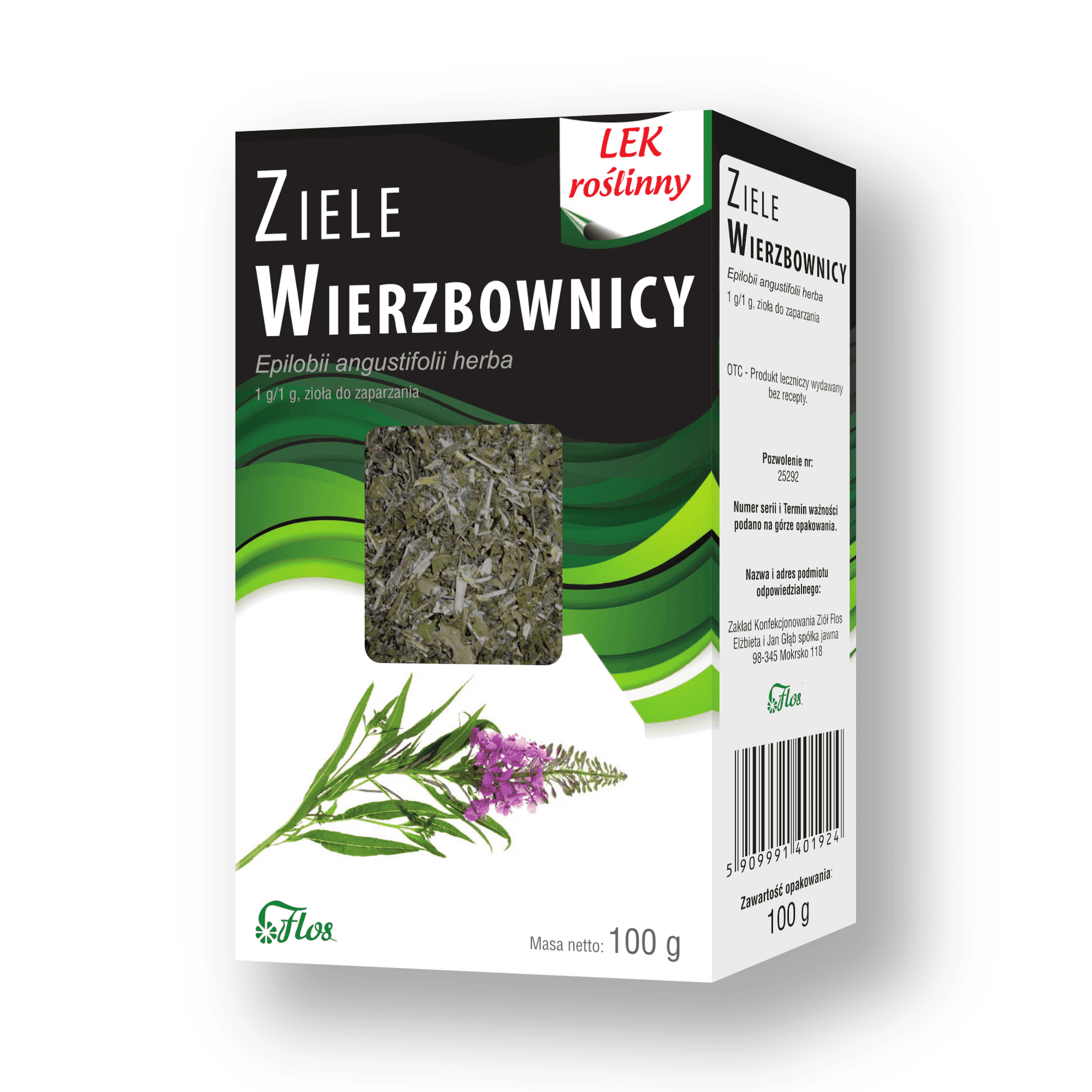 Ziele Wierzbownicy zioła do zaparzania 100g