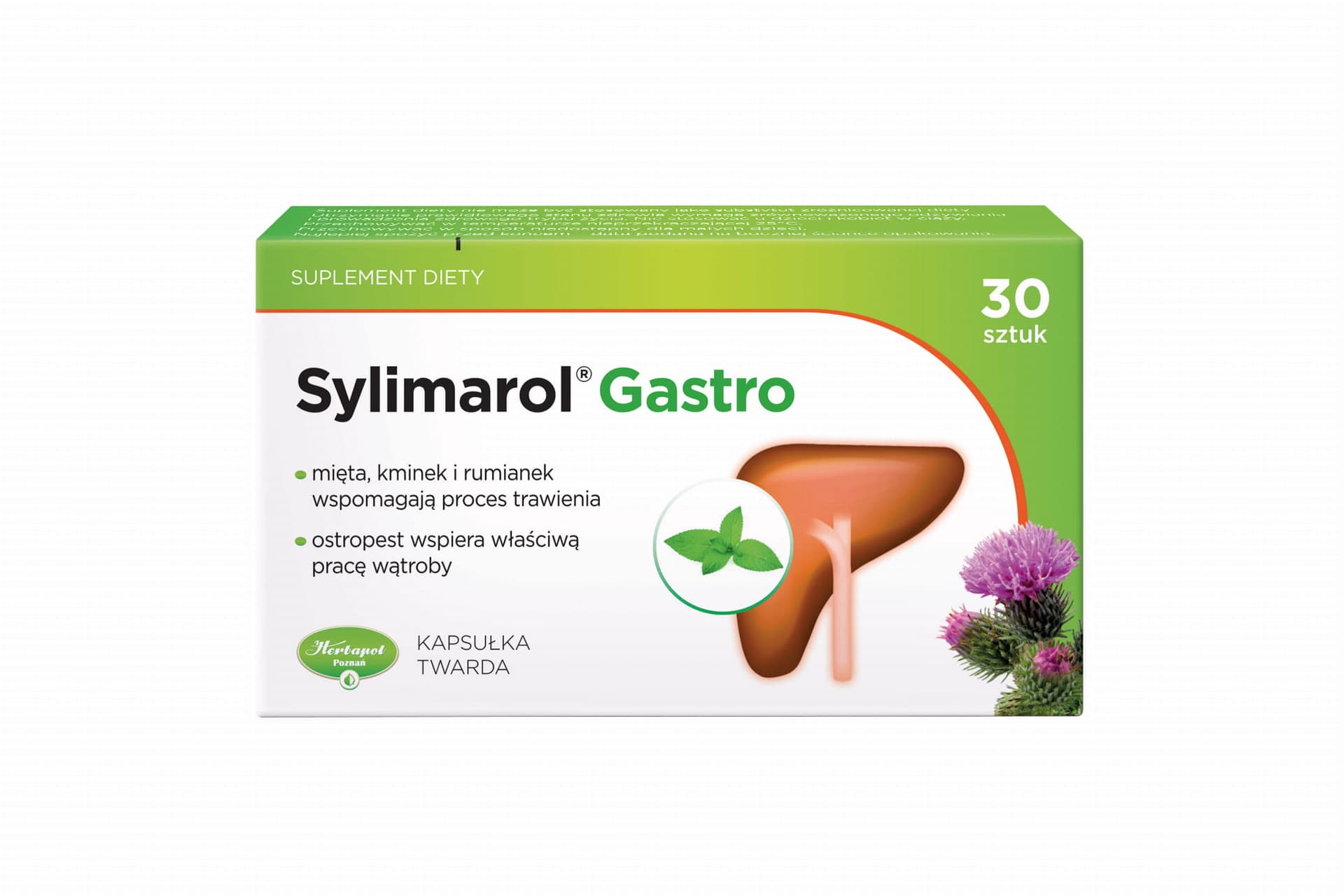 Sylimarol Gastro 30 kapsułek
