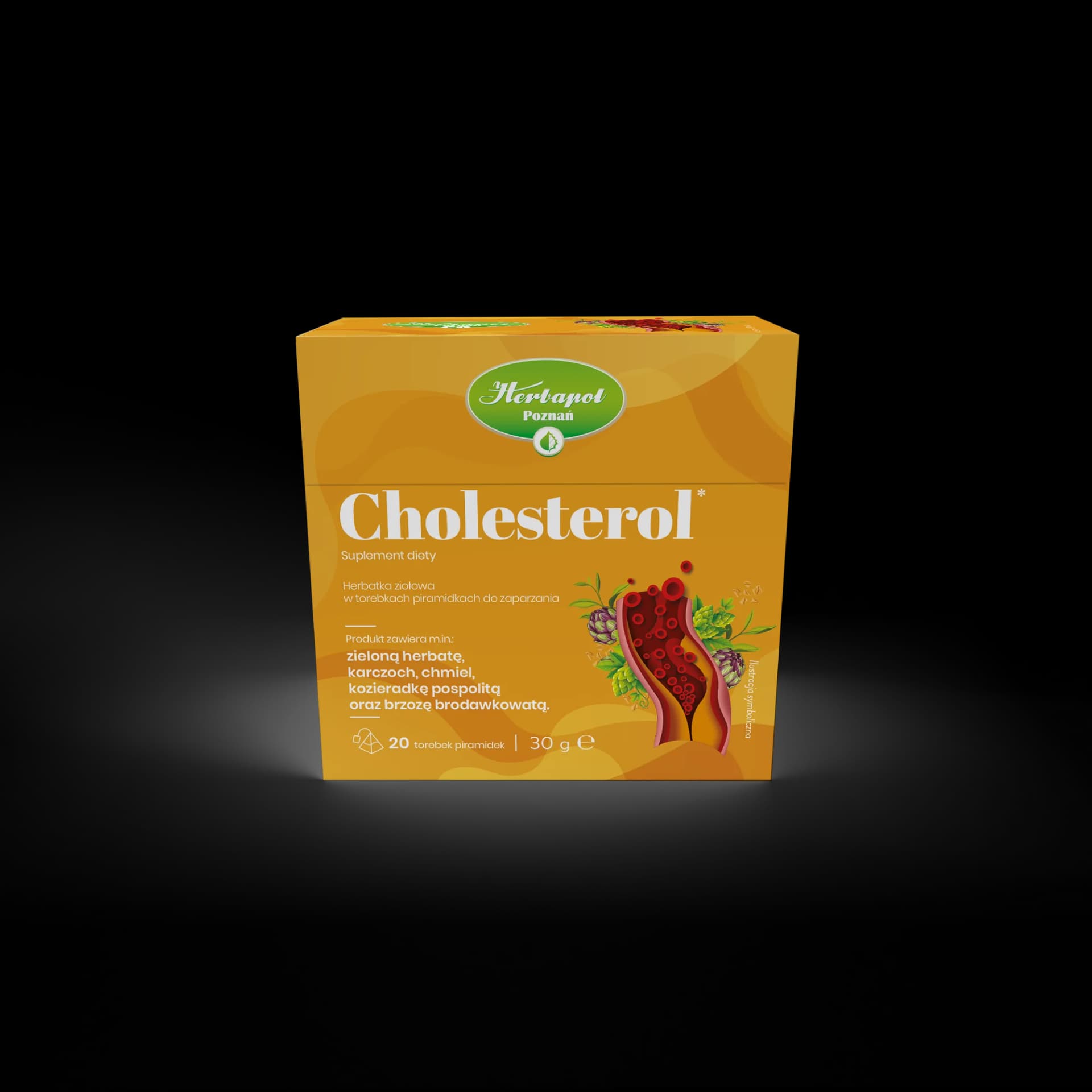Cholesterol herbata 20 torebek